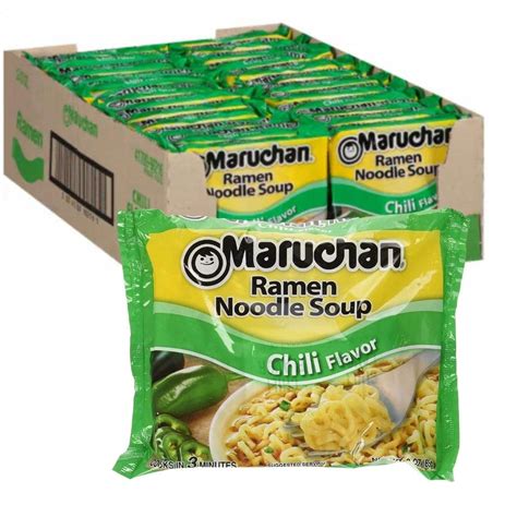 Buy Maruchan Ramen Noodle Soup Chili Flavor 3 0 Oz Pack Of 24 Online