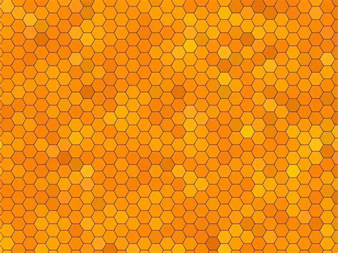 Hexagon Pattern Wallpaper Yellow