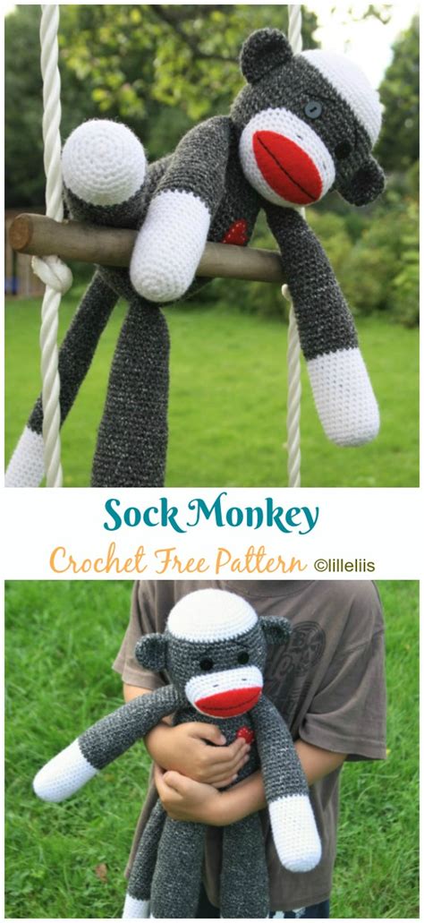 Crochet Sock Monkey Pattern Free