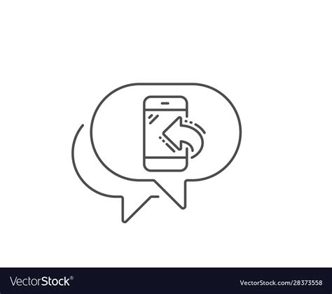 Call Center Service Line Icon Incoming Phone Vector Image