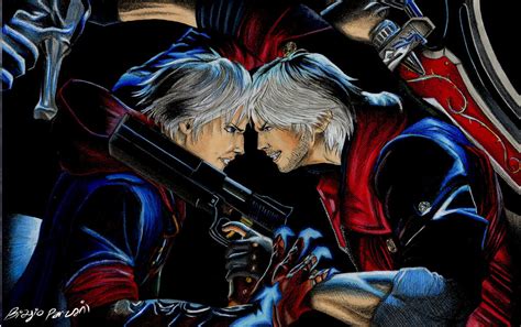 devil  cry  dante  nero  biagiopanzani  deviantart