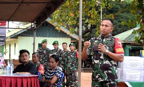 Air Mata Di Perbatasan RI PNG Iringi Perpisahan Satgas Pamtas RI PNG