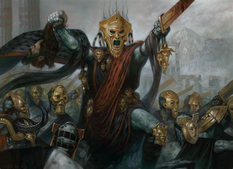 Tymaret, the Murder King MtG Art from Theros Set by Volkan Baga - Art of Magic: the Gathering