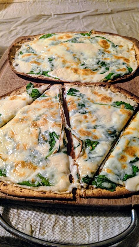 Spinach Alfredo Pizza R Ketorecipes