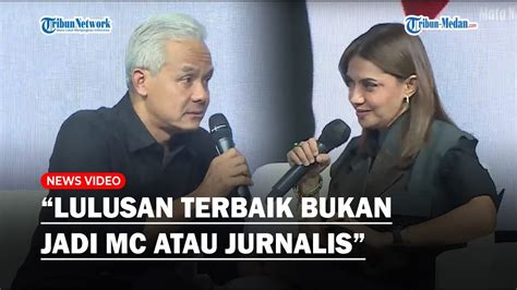 Ganjar Pranowo Blunder Dinilai Rendahkan Profesi Jurnalis Mc Di