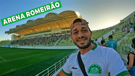 Veja Como Fica A Arena Romeir O Em Dia De Jogo Oficial Em Juazeiro Do