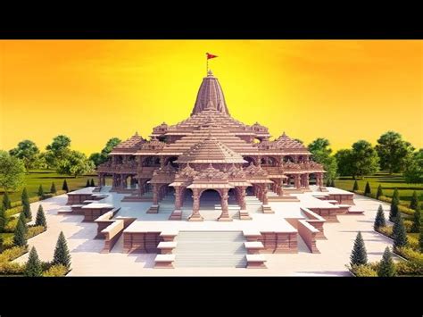 Artstation Shree Ram Mandir D Model Hd Wallpaper Peakpx Off