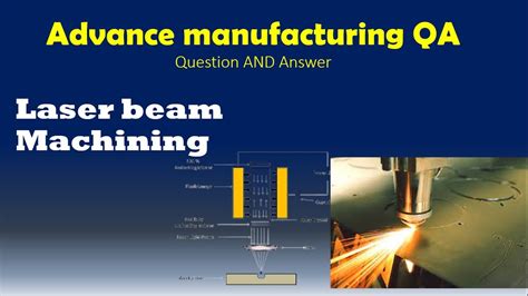 Laser Beam Machining Lbm Process Parameters Youtube