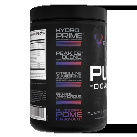 Pump Ocaplyse Pump Workout Supplement Bucked Up