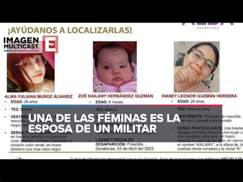 En Zacatecas Secuestran A Esposa Y Bebé De Militar