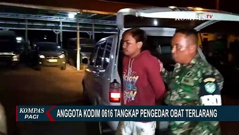 Anggota Kodim 0616 Indramayu Tangkap 3 Orang Pengedar Obat Terlarang Di