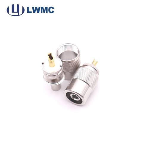 High Efficiency Rf Uhf Connector Uhf Male Solder For Rg Cable China