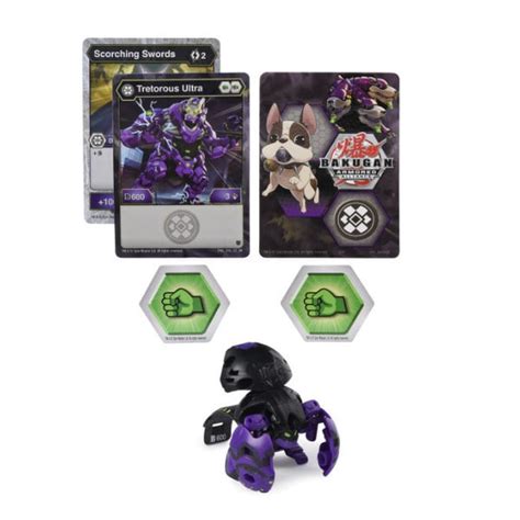 Figurina Bakugan Armored Alliance Ultra Tretorous Cu Card Baku Gear