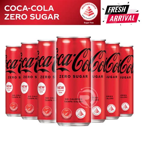 Coca Cola Coke Zero 320ml X 24 Cans Exp May 2025 Shopee Singapore