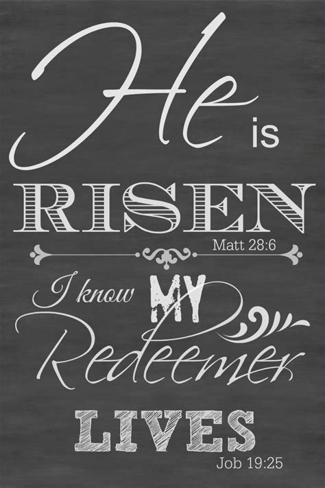 He Is Risen Free Printable Stonegable He Is Risen Quotes Rise