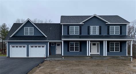 Navy House With Black Shutters The Classic Combination You Ll Love