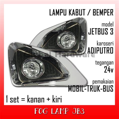 Jual Lampu Kabut Bumper Bemper Depan Front Fog Lamp Foglamp LED JB