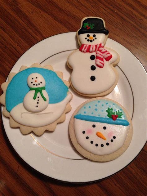 Christmas Snowman Cookies 28 Good Ideas With Royal Icing