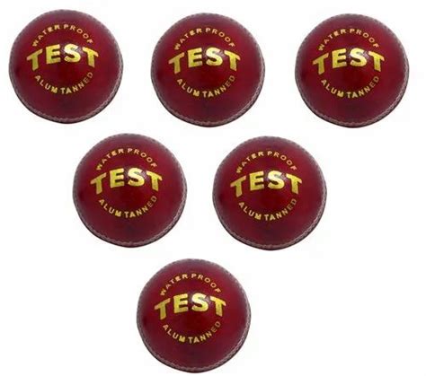 Kc Leather Cricket Red Ball 156 Gms To 162 Gms Size Men At Best