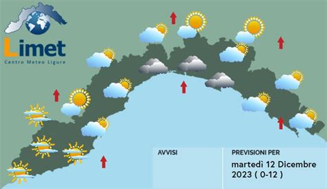 Meteo Liguria aumentano le nuvole migliora giovedì Liguria Oggi