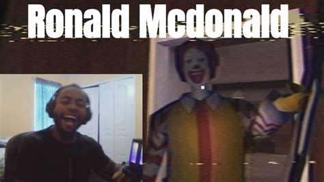 The Funniest Horror Game Ever Ronald Mcdonald Youtube