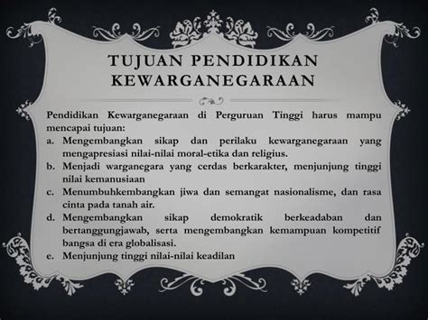 Ppt Pendidikan Kewarganegaraan Powerpoint Presentation Id