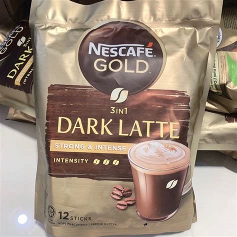 Nescafe Gold In Dark Latte Sticks X G Shopee Malaysia