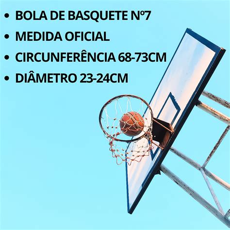 Bola De Basquete Tamanho - Bola De Basquete Tamanho Oficial N°7 Profissional Oferta Nf – Meu Drop ...