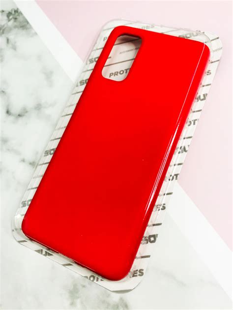 Silicone Case Roja S Plus Comprar En Amo Mi Celu