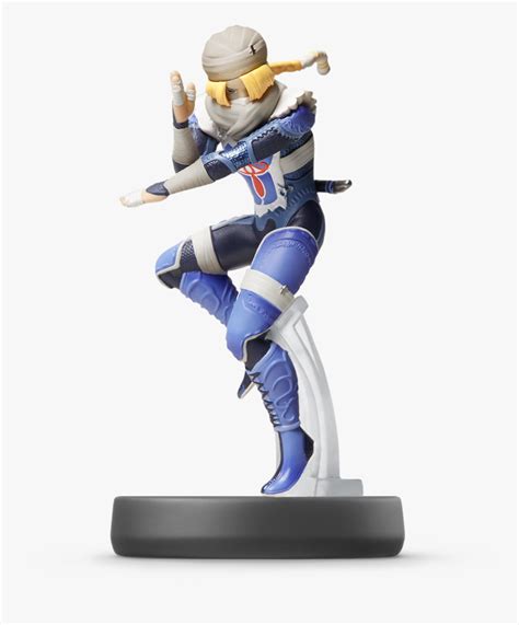 Sheik Amiibo , Png Download - Ssb Sheik Amiibo, Transparent Png - kindpng