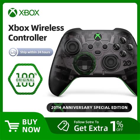 Microsoft Xbox Wireless Controller 20th Anniversary Special Edition For Xbox Series X S Xbox One