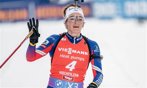 Biathlon Grand Bornand Startlist Poursuite Femmes