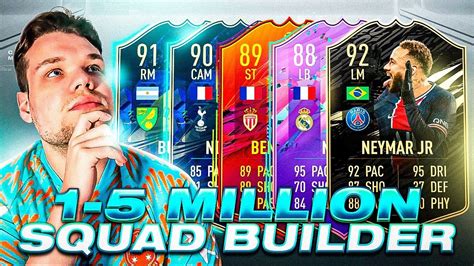 BEST 1M 2M 3M 4M 5M TEAM FIFA 21 META SQUAD BUILDERS FOR FUT CHAMPS