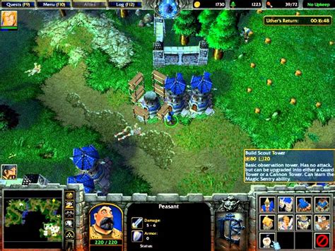 Warcraft 3 Human Campaign Walkthrough Mission 5 Youtube