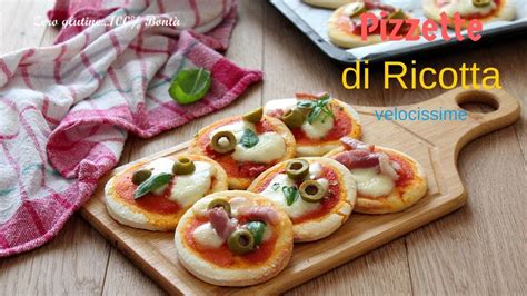 Pizzette Di Ricotta Velocissime Senza Lievitazione Youtube