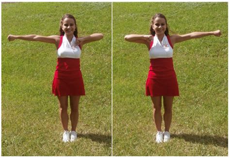 How to do a Cheerleading Motion - Bow and Arrow - Cheerleading Info Center