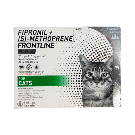 Frontline Plus Flea Tick Prevention For Cats Kittens, 60% OFF