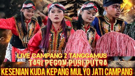 Seni Tari Pegon Putri Putra Kuda Kepang Mulyo Jati Campang YouTube