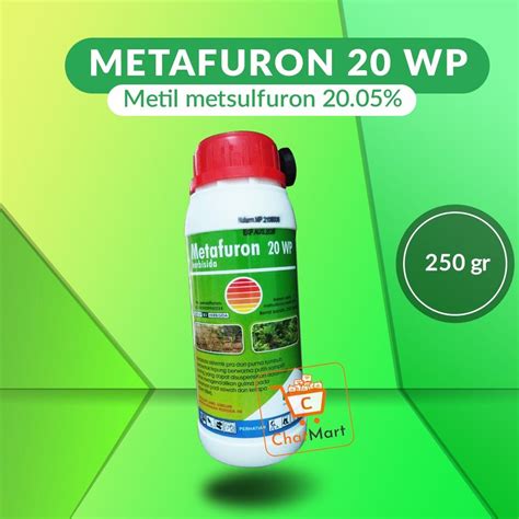 Jual New Metafuron 20 WP 250 Gram Herbisida Racun Untuk Gulma