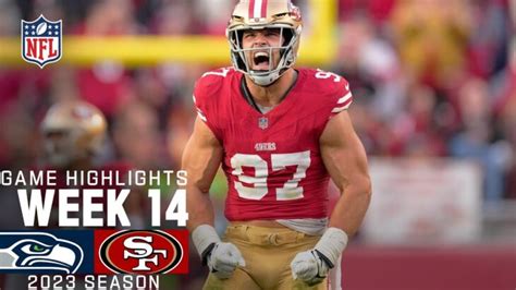 Seattle Seahawks Vs San Francisco 49ers Game Highlights NFL 2023