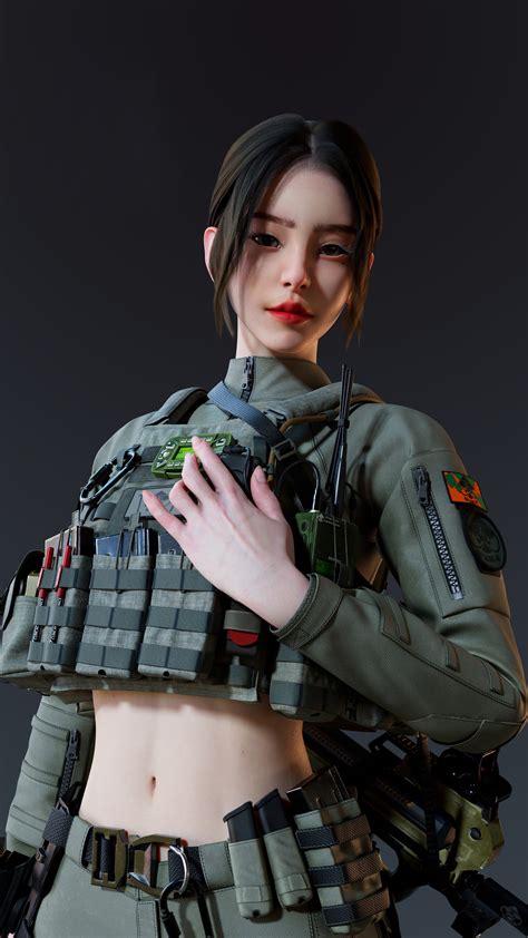 Artstation Tactical Girl