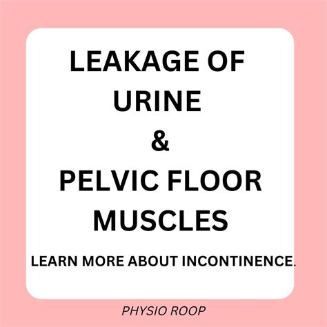 Do you experience incontinence- unwanted leakage of urine? — Renewal ...