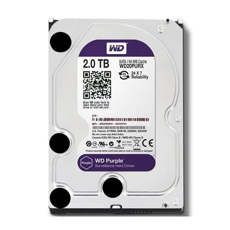 西部数据wd紫盘 2tb Sata6gbs 64m 监控硬盘wd20purx参数配置规格性能功能 苏宁易购