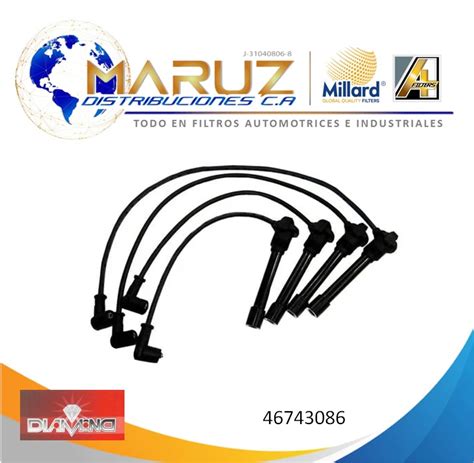 CABLES DE BUJIA FIAT PALIO SIENA WEEKEND FIRE Maruz Distribuciones