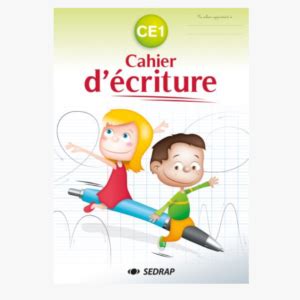 Cahier D Criture Ce Sedrap