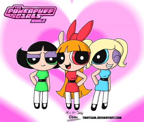 Powerpuff Girls World By Tmntsam On Deviantart