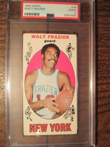 Topps 1969 Walt Frazier 98 PSA GOOD 2 EBay