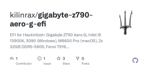 GitHub Kilinrax Gigabyte Z790 Aero G Efi EFI For Hackintosh