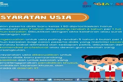 Kemendikbudristek Resmikan Usia Masuk SD Negeri Bukan 6 Tahun Lagi Pada