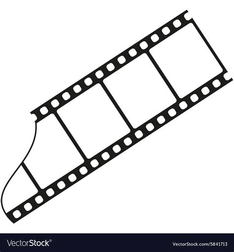 Silhouette film Royalty Free Vector Image - VectorStock